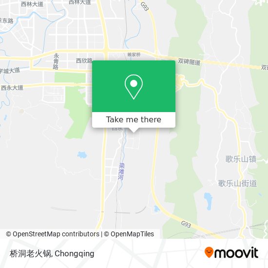 桥洞老火锅 map