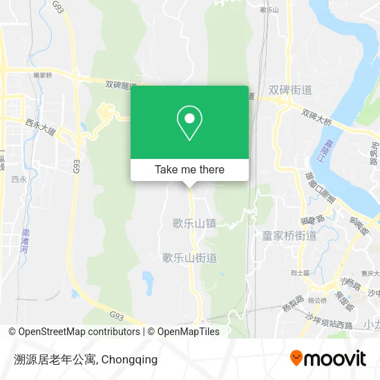 溯源居老年公寓 map