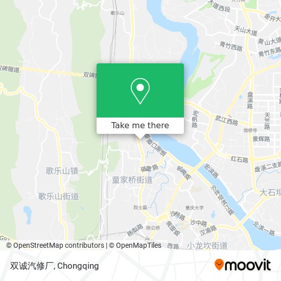 双诚汽修厂 map