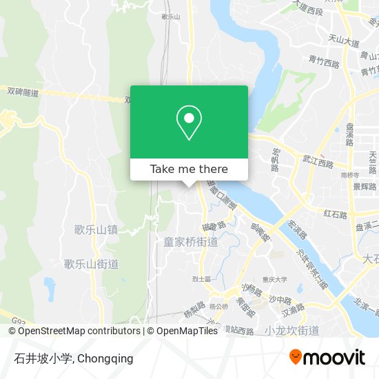 石井坡小学 map