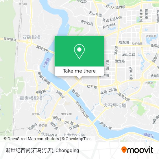 新世纪百货(石马河店) map