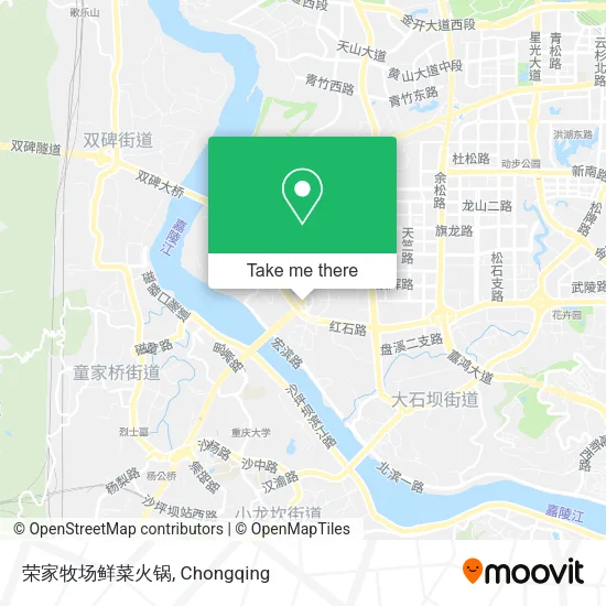 荣家牧场鲜菜火锅 map