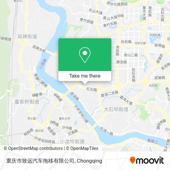 重庆市致远汽车拖移有限公司 map