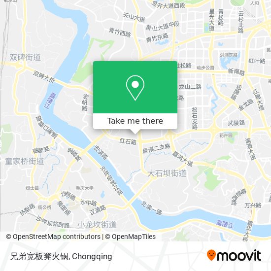 兄弟宽板凳火锅 map