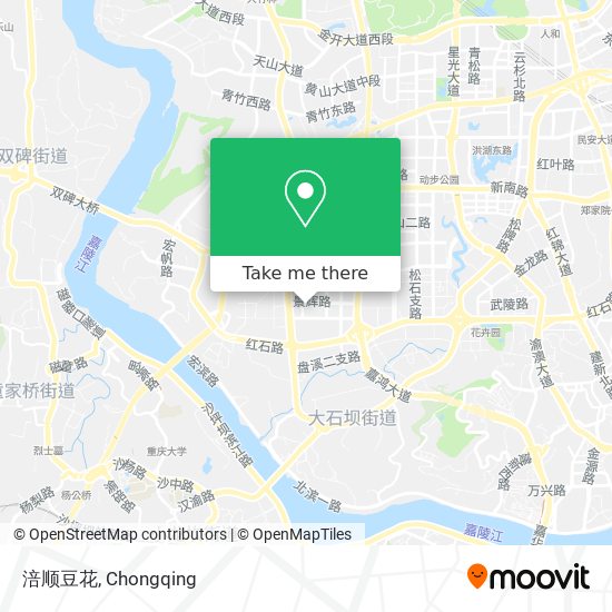 涪顺豆花 map