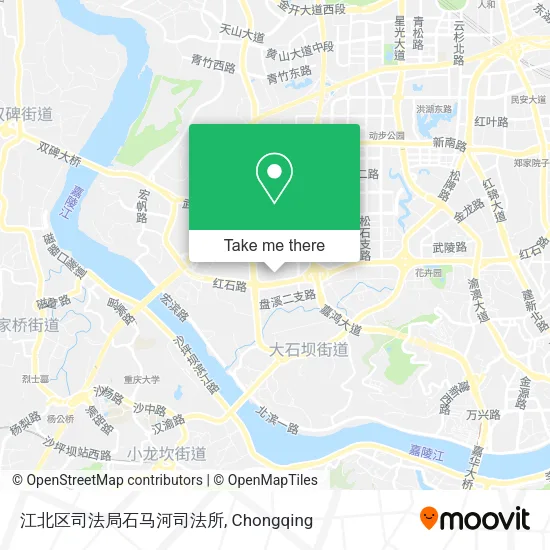 江北区司法局石马河司法所 map