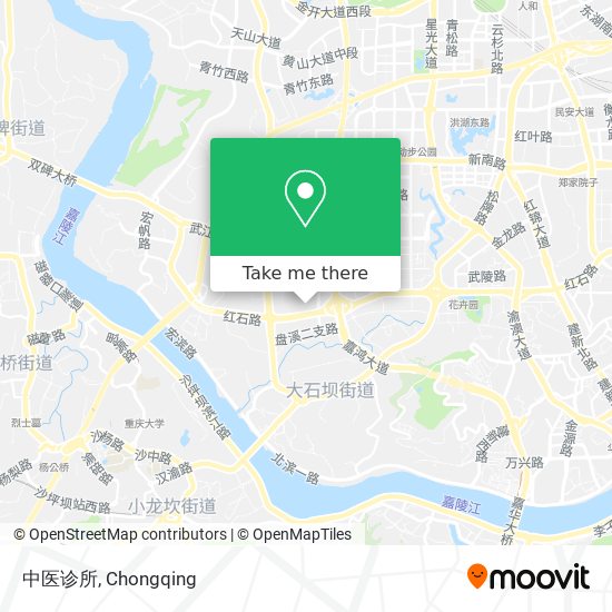 中医诊所 map