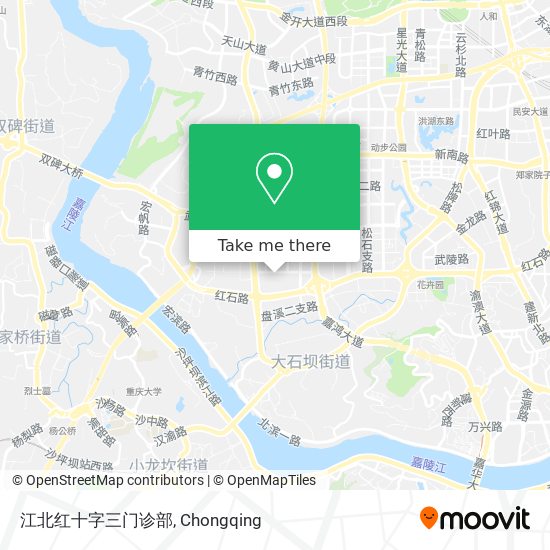 江北红十字三门诊部 map