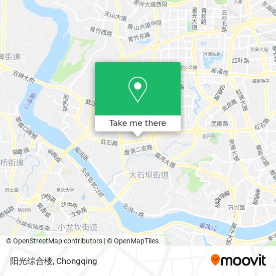 阳光综合楼 map