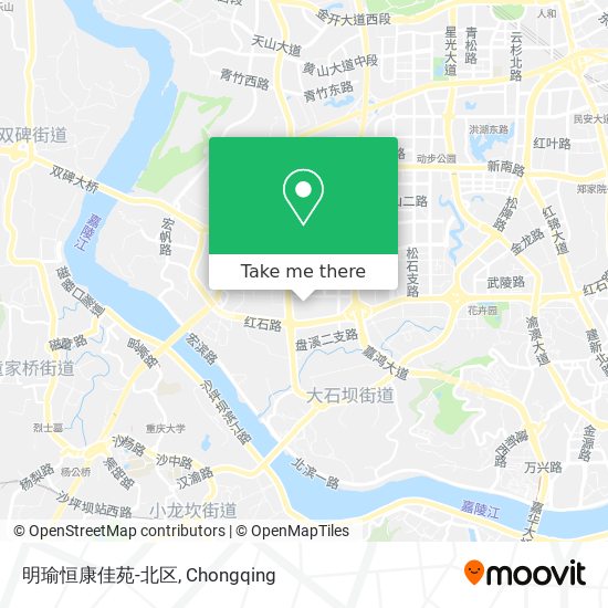 明瑜恒康佳苑-北区 map