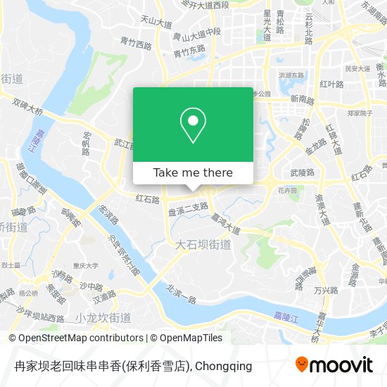 冉家坝老回味串串香(保利香雪店) map