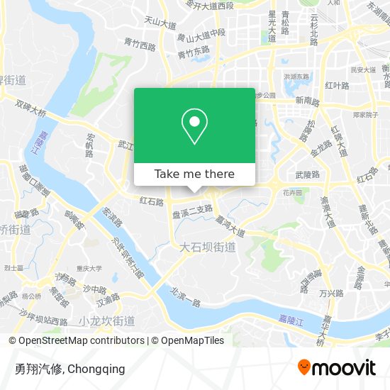 勇翔汽修 map