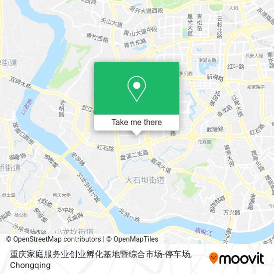 重庆家庭服务业创业孵化基地暨综合市场-停车场 map