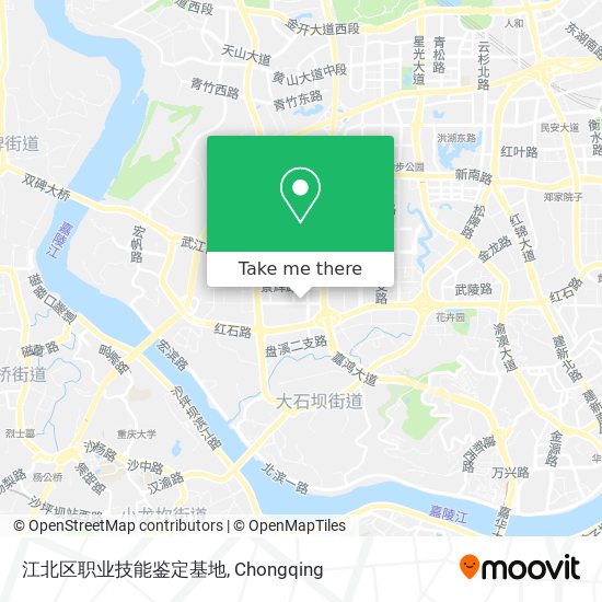 江北区职业技能鉴定基地 map