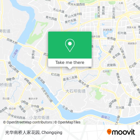 光华南桥人家花园 map