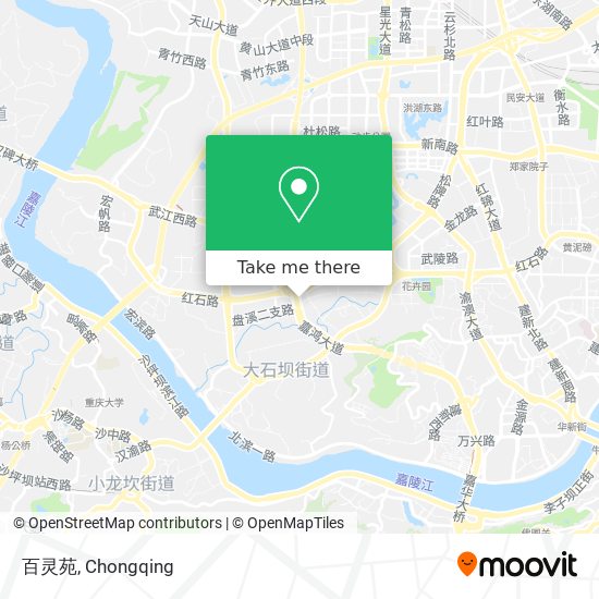 百灵苑 map