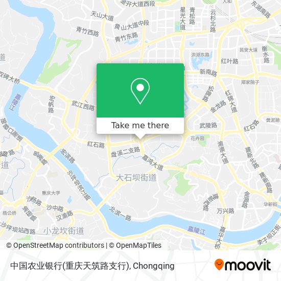 中国农业银行(重庆天筑路支行) map