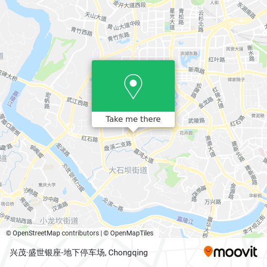 兴茂·盛世银座-地下停车场 map