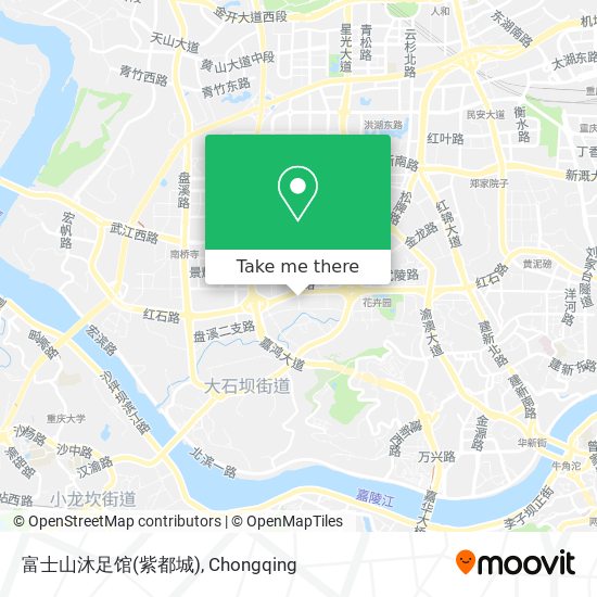 富士山沐足馆(紫都城) map