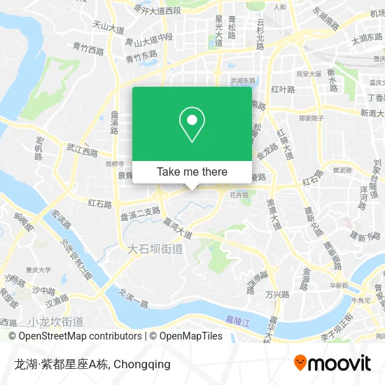 龙湖·紫都星座A栋 map