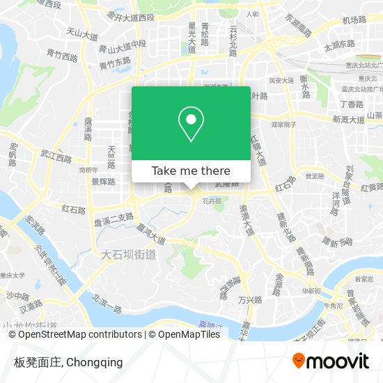 板凳面庄 map