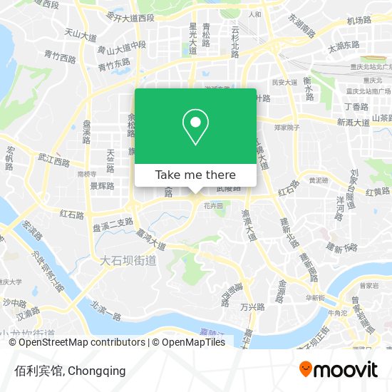 佰利宾馆 map