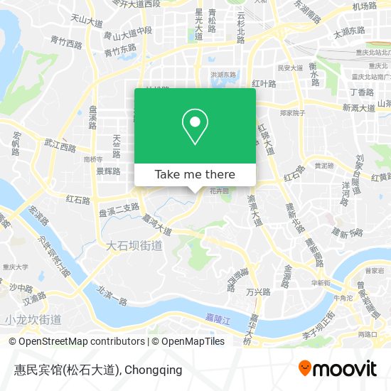 惠民宾馆(松石大道) map
