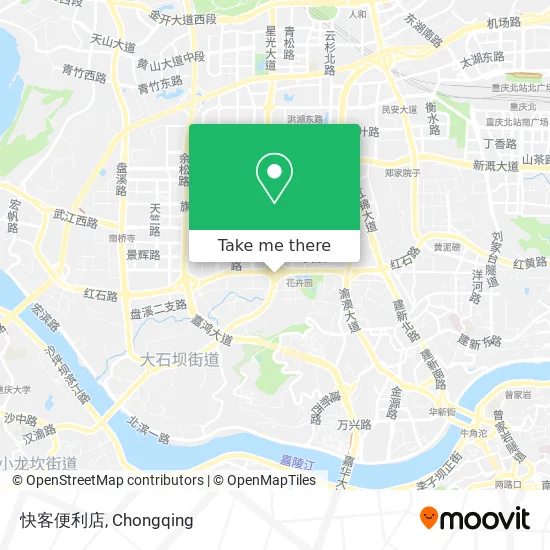 快客便利店 map