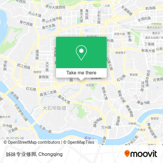 姊妹专业修脚 map