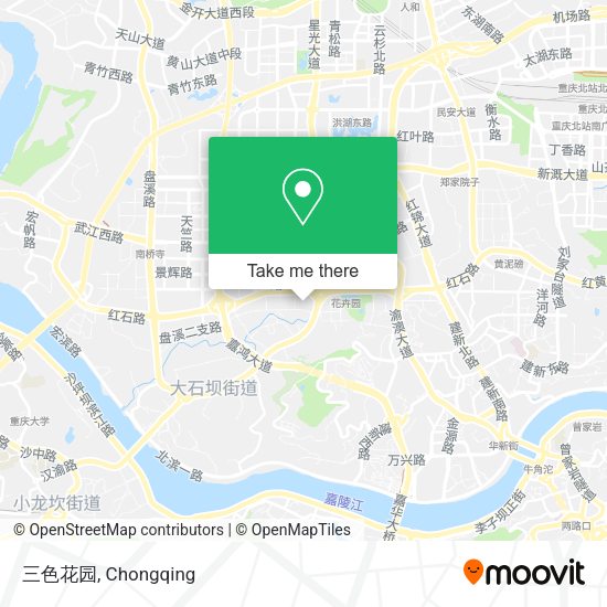 三色花园 map