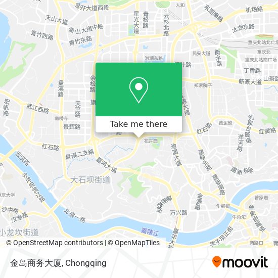 金岛商务大厦 map