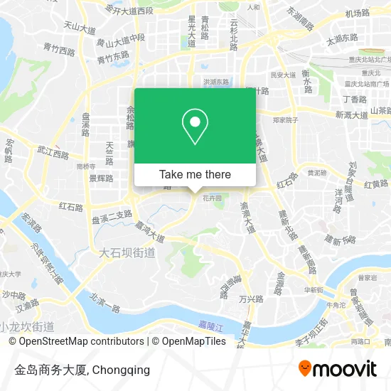 金岛商务大厦 map