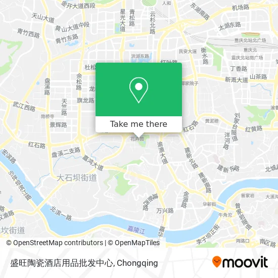 盛旺陶瓷酒店用品批发中心 map