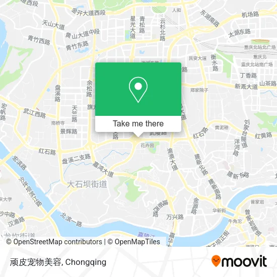 顽皮宠物美容 map