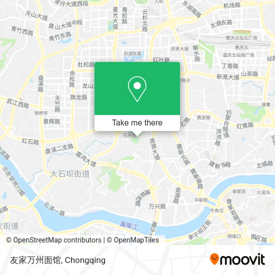 友家万州面馆 map