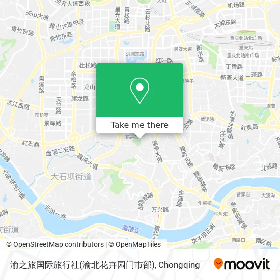 渝之旅国际旅行社(渝北花卉园门市部) map