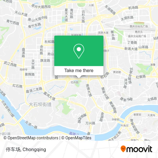 停车场 map