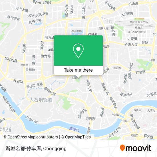 新城名都-停车库 map
