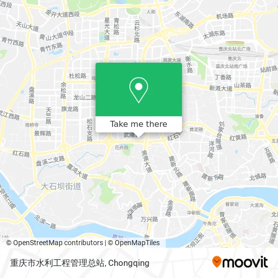 重庆市水利工程管理总站 map