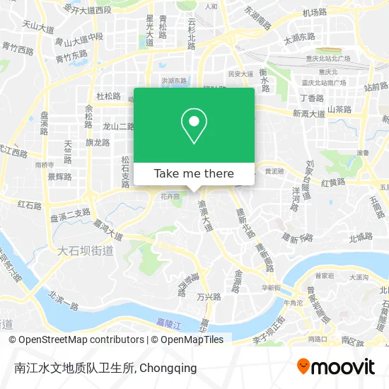南江水文地质队卫生所 map