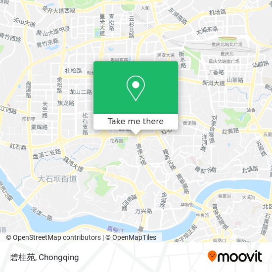 碧桂苑 map