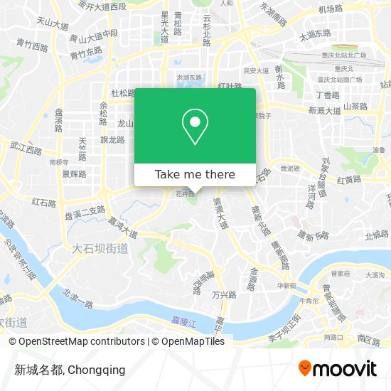 新城名都 map