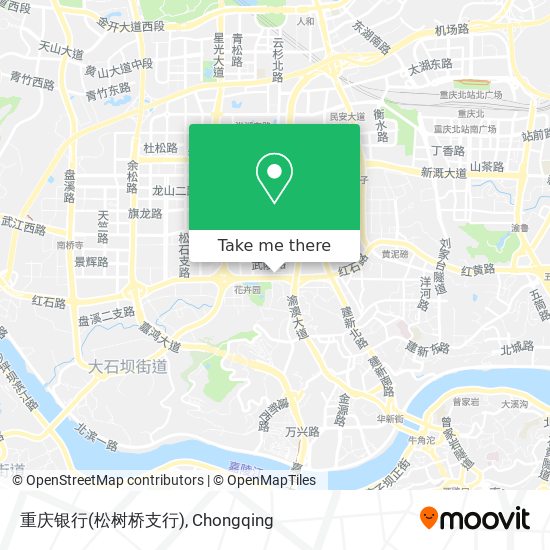重庆银行(松树桥支行) map