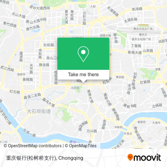 重庆银行(松树桥支行) map