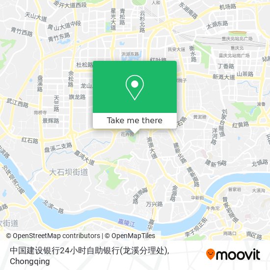 中国建设银行24小时自助银行(龙溪分理处) map