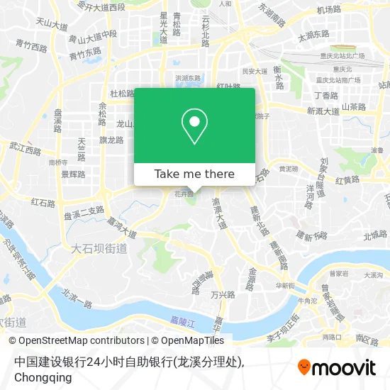 中国建设银行24小时自助银行(龙溪分理处) map