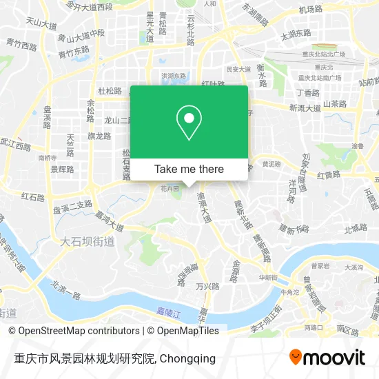 重庆市风景园林规划研究院 map