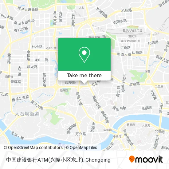 中国建设银行ATM(兴隆小区东北) map
