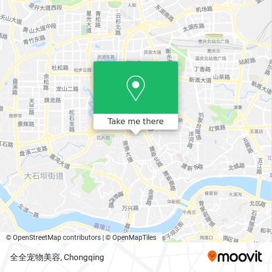全全宠物美容 map