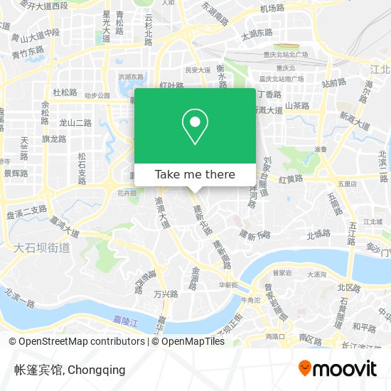 帐篷宾馆 map